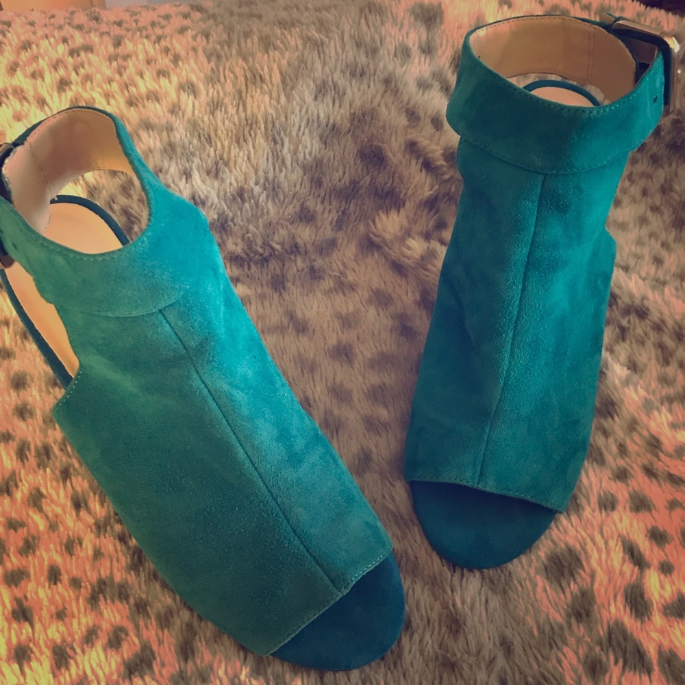 Open Toe Booties